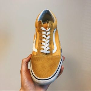 Vans Old Skool Yellow “Ochre” M 10.5 W 12.5